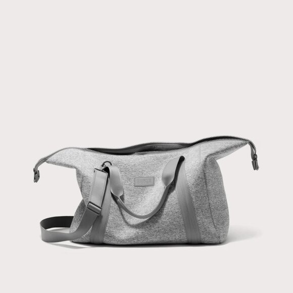 Dagne Dover Landon Neoprene Carryall Bag in Heather Grey, XL - Picture 6 of 11